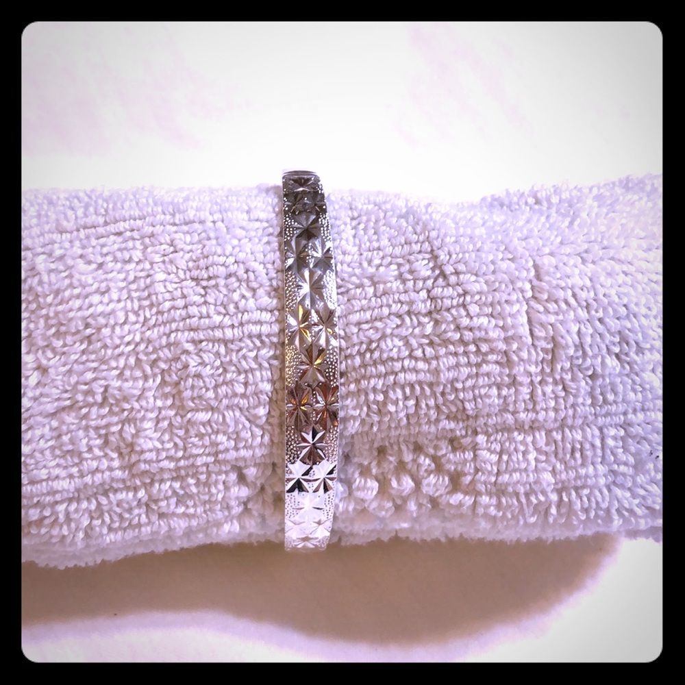 Silver Bangle Bracelet